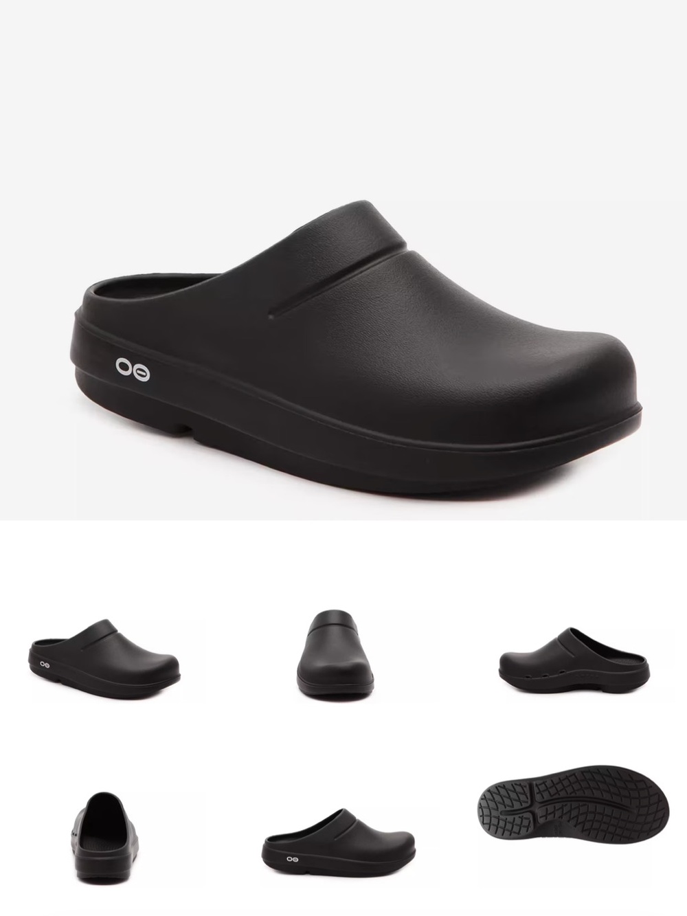 Women's OOFOS OOcloog, Black, 8 B New without tags NWOT NWOB LIKE NEW